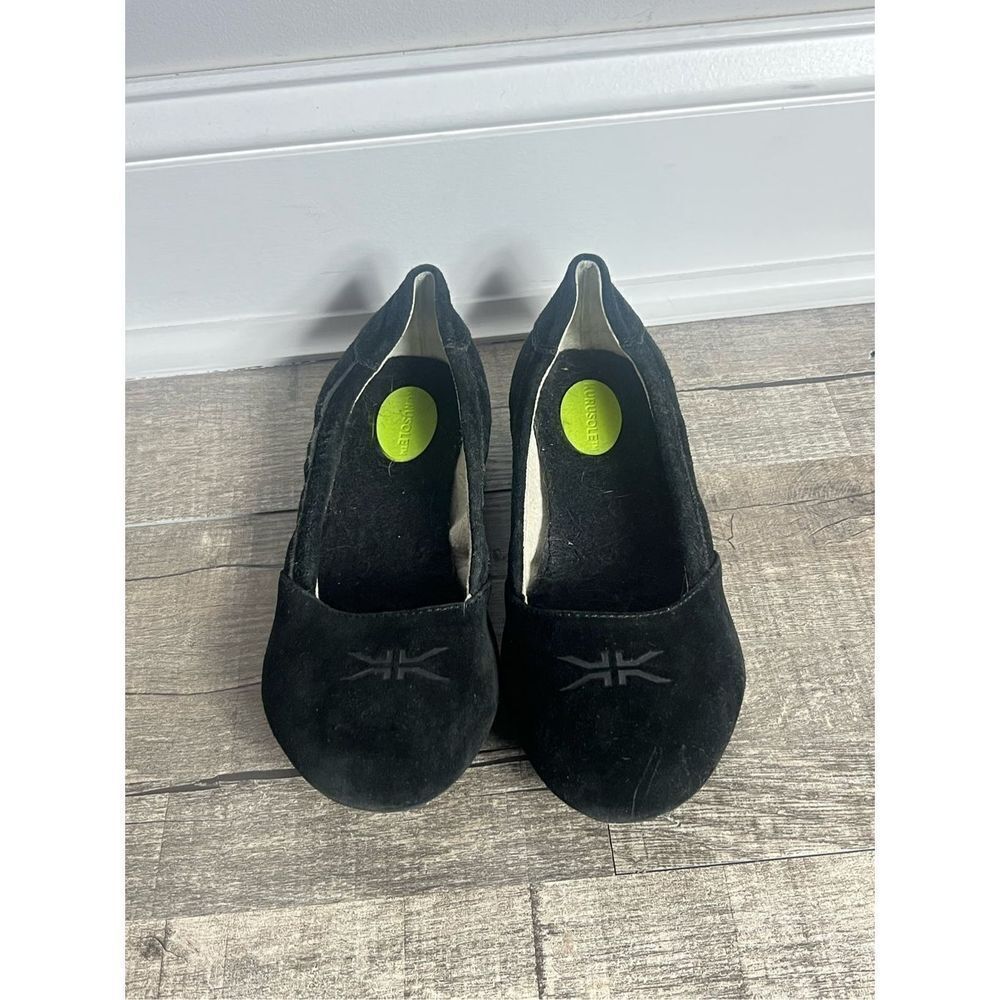 Kurusole black ballet flats size 6